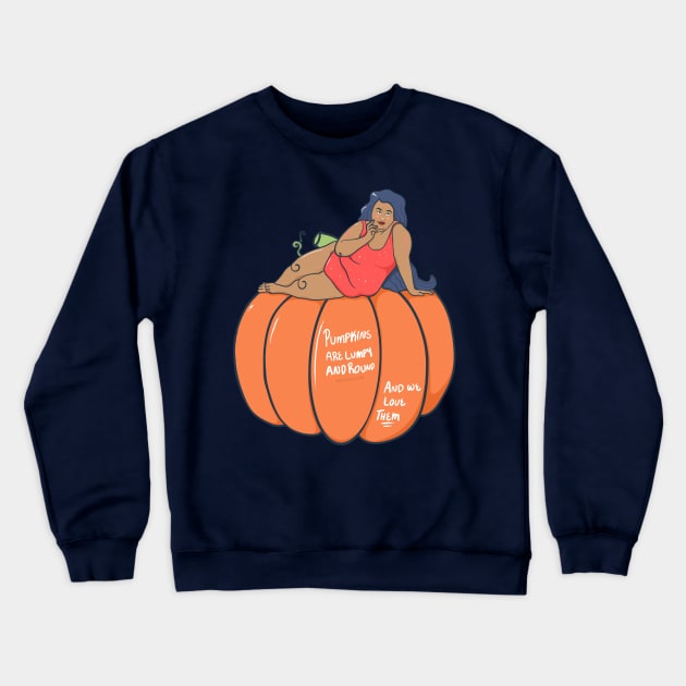 Lumpy and Round! Crewneck Sweatshirt by Neoqlassical